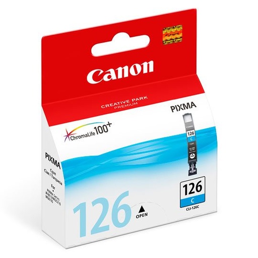 [CAN-TIN-LCI126C] CART. TINTA CANON 126 CYAN / CANON