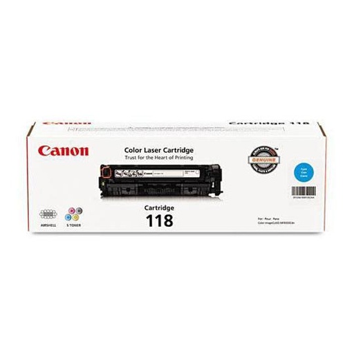 [CAN-TO-118C] TONER ORIGINAL CANON 118 CYAN / CANON