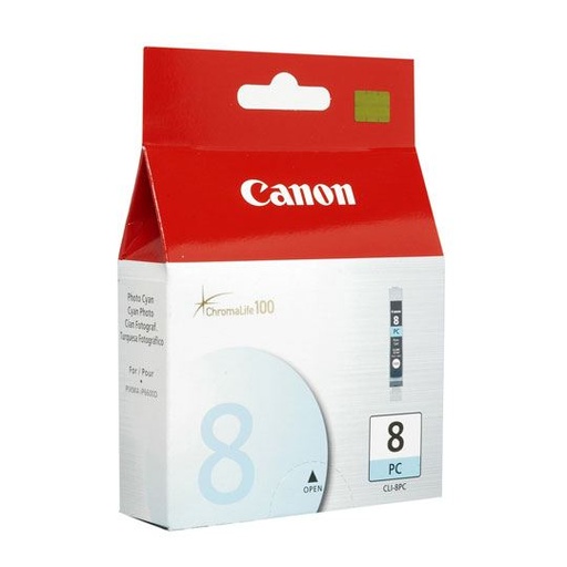 [CAN-TIN-CLI8PC] CART. TINTA CANON CLI 8 CYAN FOTOGRAFICO / CANON