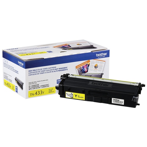 [BRO-TO-TN433Y] TONER ORIGINAL BROTHER TN 433 AMARILLO / BROTHER