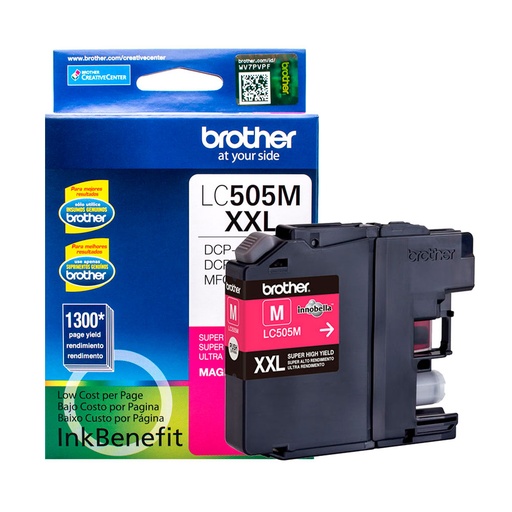 [BRO-TIN-LC505M] CART. TINTA BROTHER LC 505 MAGENTA / BROTHER