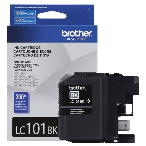 [BRO-TIN-LC101BK] CART. TINTA BROTHER LC 101 NEGRO / BROTHER