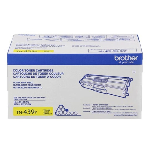 [BRO-TO-TN439Y] TONER ORIGINAL BROTHER TN 439 AMARILLO / BROTHER