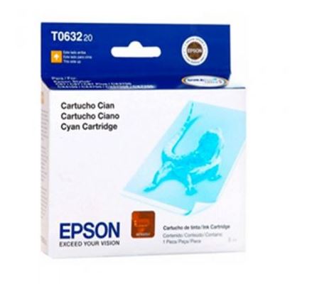 [311023] BOTELLA DE TINTA EPSON T063220-AL CYAN / EPSON **REMATE**