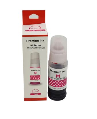 [1005005537528623-4] BOTELLA DE TINTA CANON GI-13 MAGENTA / GENERICO