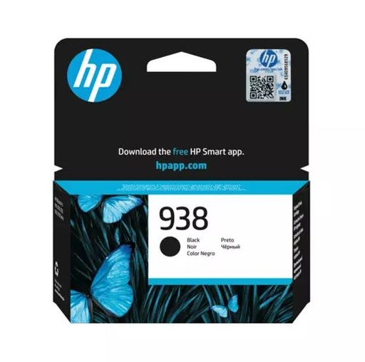 [HP-TIN-4S6X8PL] CART. TINTA HP 938 NEGRO / HEWLETT PACKARD