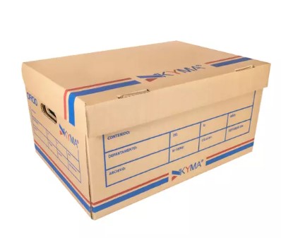 [KYM-CJA-CROF] CAJA DE CARTON PARA ARCHIVO OFICIO 1 PIEZA. LARGO: 49.5CM ANCHO: 35.3CM / KYMA