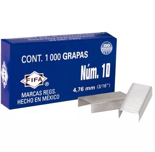 [PIL-GRA-P0018] GRAPA PARA MINI ENGRAPADORA DE 3/16 DE PULG / FIFA